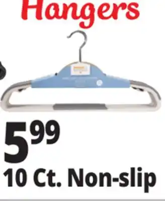 Ocean State Job Lot Nest Accents Non-Slip Clothes Hangers 10 Count offer