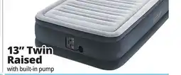 Ocean State Job Lot Intex Twin Dura-Beam Comfort-Plush Air Mattress with Internal Pump offer