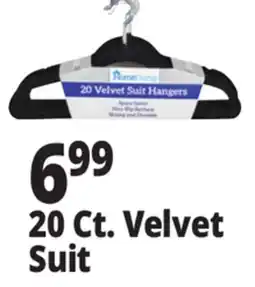 Ocean State Job Lot HomeLiving Velvet Suit Hangers 20 Count offer