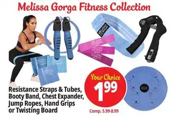 Ocean State Job Lot Melissa Gorga Fitness Collection offer