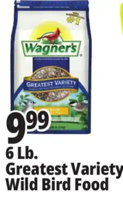 Ocean State Job Lot Wagner's Greatest Variety Deluxe Wild Bird Food 6 lbs offer