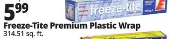 Ocean State Job Lot freeze-tite Premium Freezer Gauge Plastic Wrap 315 Sq ft offer