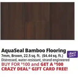 Ocean State Job Lot Duravana 8mm Hazelton Oak Waterproof Hybrid Resilient Flooring Brown 21.1 sq. ft. ($3.55/sq. ft.) offer