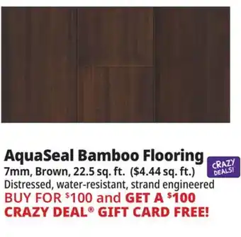 Ocean State Job Lot Duravana 8mm Hazelton Oak Waterproof Hybrid Resilient Flooring Brown 21.1 sq. ft. ($3.55/sq. ft.) offer