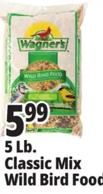 Ocean State Job Lot Wagner's Classic Wild Bird Food 5 lbs offer