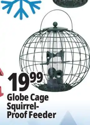 Ocean State Job Lot Yankee Trader Globe Cage Squirrel Proof Bird Feeder offer