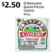 Aldi El Mexicano Queso Fresco Casero offer