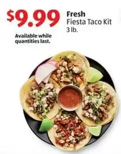 Aldi Fresh Fiesta Taco Kit 3 lb. offer