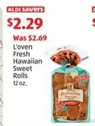 Aldi L'oven Fresh Hawaiian offer