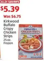 Aldi KirkwoodKirkwood Buffalo Crispy Chicken Strips offer