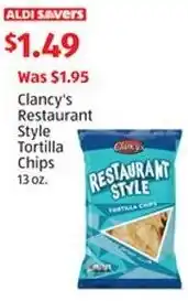 Aldi Clancy's Restaurant offer