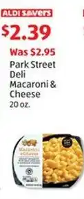 Aldi Park Street Deli Macaroni & Cheese offer