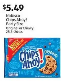 Aldi Nabisco Chips Ahoy! Party Size offer