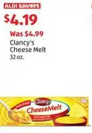 Aldi Clancy's Cheese Melt offer