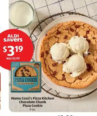 Aldi Mama Cozzi's Pizza Kitchen Chocolate Chunk offer