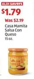 Aldi Casa Mamita Salsa Con Queso offer