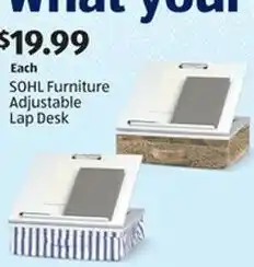 Aldi SOHL Furniture Adjustable Lap Desk offer