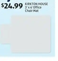 Aldi KIRKTON HOUSE Chair Mat offer