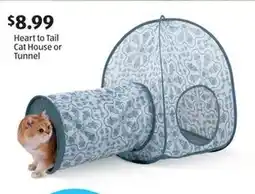 Aldi Heart to Tail Cat House or Tunnel offer