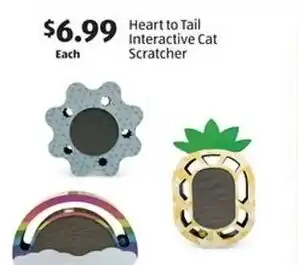 Aldi $6.99 Heart to Tail Interactive Cat Scratcher offer