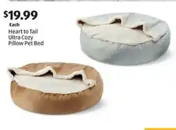 Aldi Each Heart to Tail Ultra Cozy Pillow Pet Bed offer