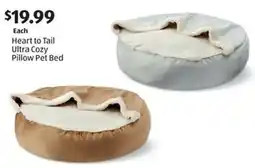 Aldi Heart to Tail Ultra Cozy Pillow Pet Bed offer