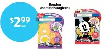 Aldi Bendon Character Magic Ink offer