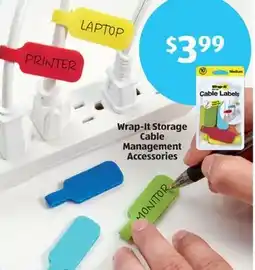 Aldi Wrap-It Storage Cable Management Accessories offer