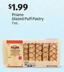 Aldi Priano Glazed Puff Pastry offer