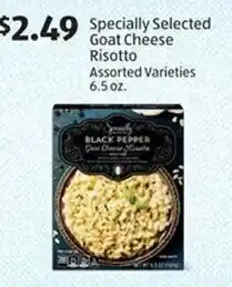 Aldi Specially Selected Goat Cheese Risotto offer