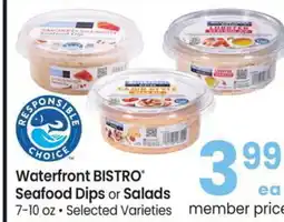 Albertsons Waterfront BISTRO Seafood Dips or Salads offer