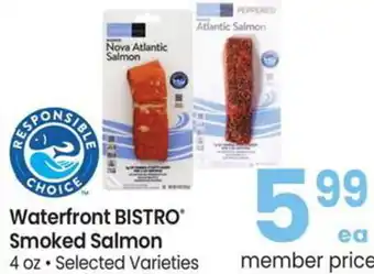 Albertsons Waterfront BISTRO Smoked Salmon offer