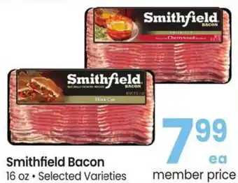 Albertsons Smithfield Bacon offer