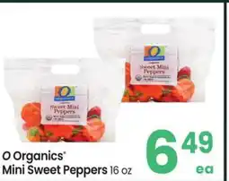 Albertsons O Organics Mini Sweet Peppers offer