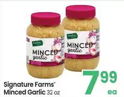 Albertsons Signature Farms Minced Garlic 32 oz offer