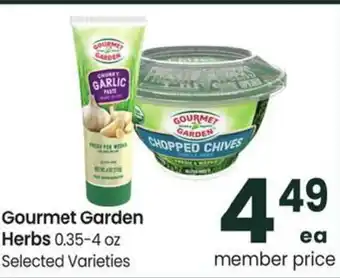 Albertsons Gourmet Garden Herbs offer