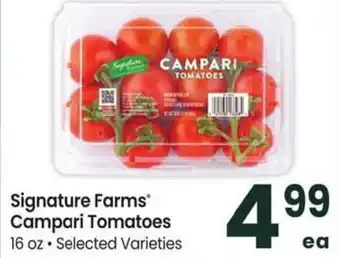 Albertsons Signature Farms Campari Tomatoes offer