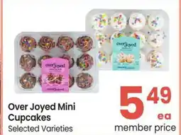 Albertsons Over Joyed Mini Cupcakes offer