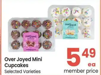 Albertsons Over Joyed Mini Cupcakes offer