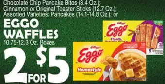 Bravo Supermarkets EGGO WAFFLES offer