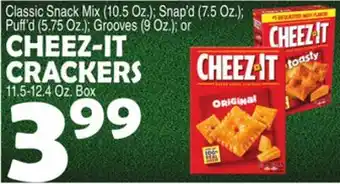 Bravo Supermarkets CHEEZ-IT CRACKERS offer