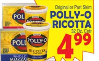 Bravo Supermarkets POLLY-O RICOTTA offer