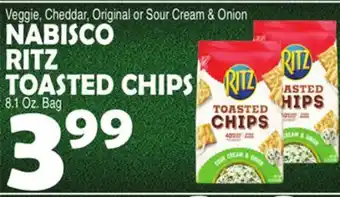 Bravo Supermarkets NABISCO RITZ TOASTED CHIPS offer