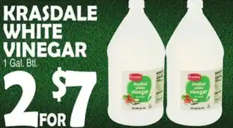 Bravo Supermarkets KRASDALE WHITE VINEGAR offer