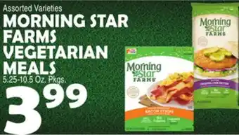 Bravo Supermarkets MORNING STAR FARMS VEGETARIAN MEALS offer