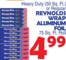 Bravo Supermarkets REYNOLDS WRAP ALUMINUM FOIL offer