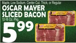 Bravo Supermarkets OSCAR MAYER SLICED BACON offer