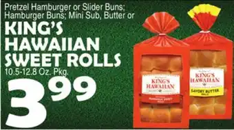 Bravo Supermarkets KING'S HAWAIIAN SWEET ROLLS offer