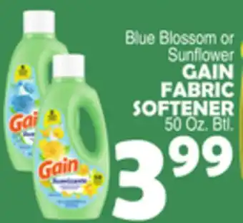 Bravo Supermarkets GAIN FABRIC SOFTENER offer