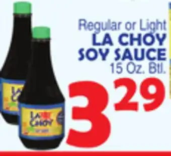 Bravo Supermarkets LA CHOY SOY SAUCE offer